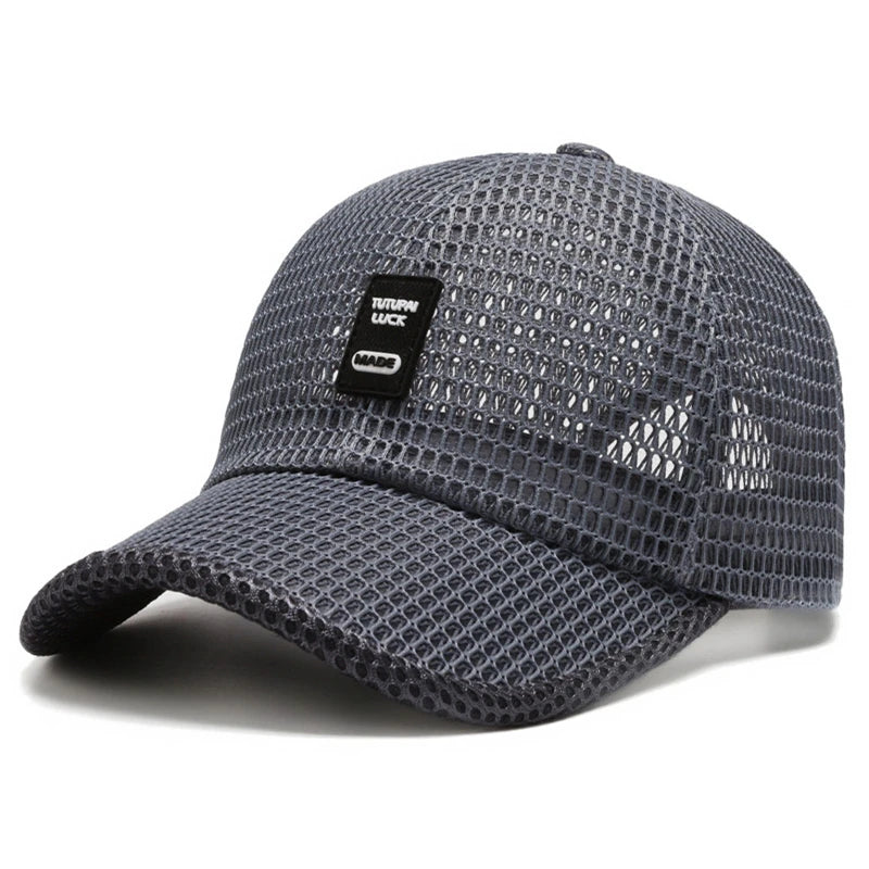 エアメッシュキャップ｜蒸れにくい軽快サマーメッシュ仕様